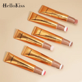 10 Colors High Gloss Multifunctional Vegan Body Cream Waterproof Makeup Bronzer Highlighter Palette Private Label Contour