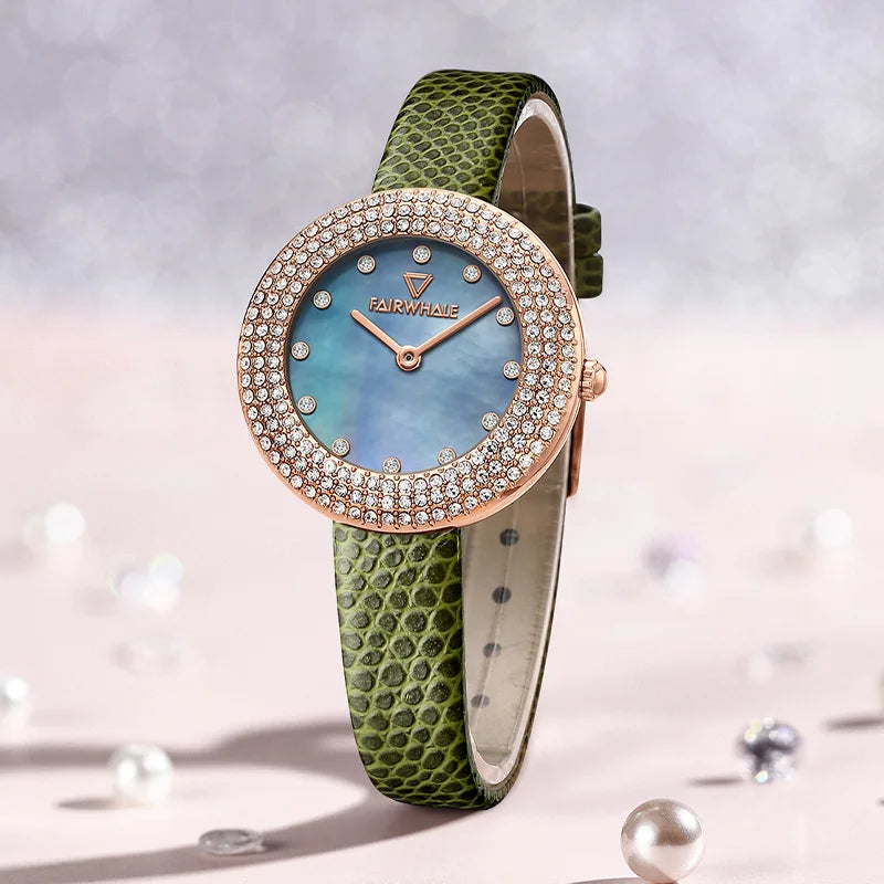 Watches Wholesale Wrist Women Watches Chronograph Girl Quartz Sport Watches leather Band Minimum Order