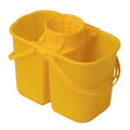 O-Cleaning Plastic Double Pail Cleaning Mopping Bucket16L/4.2Gallon