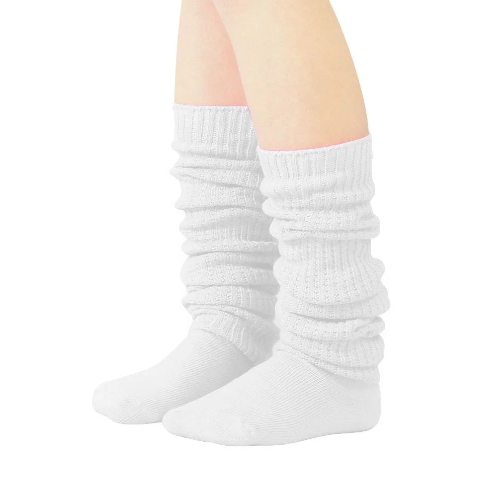 Wholesale Extra Long Stacked Slouchy Socks Women Girls Student Thick Slouch Loose Socks