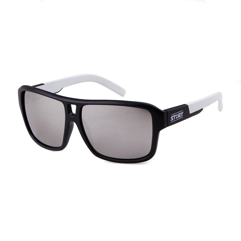 STY12029 Fashion Coating Mirror Sport Sunglasses Square Vintage Custom Logo Sun Glasses for Men Women