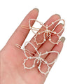 Korean Pearl Hair Pin Girls Fashion Bangs Clips Cute Metal butterfly Hair Clips Accessories for Women