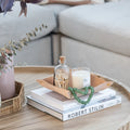 Genuine Leather Custom Foldable Jewelry Display Tray Luxury Home Decor Trinket Tray Living Room Nordic Design Style Tools Bags