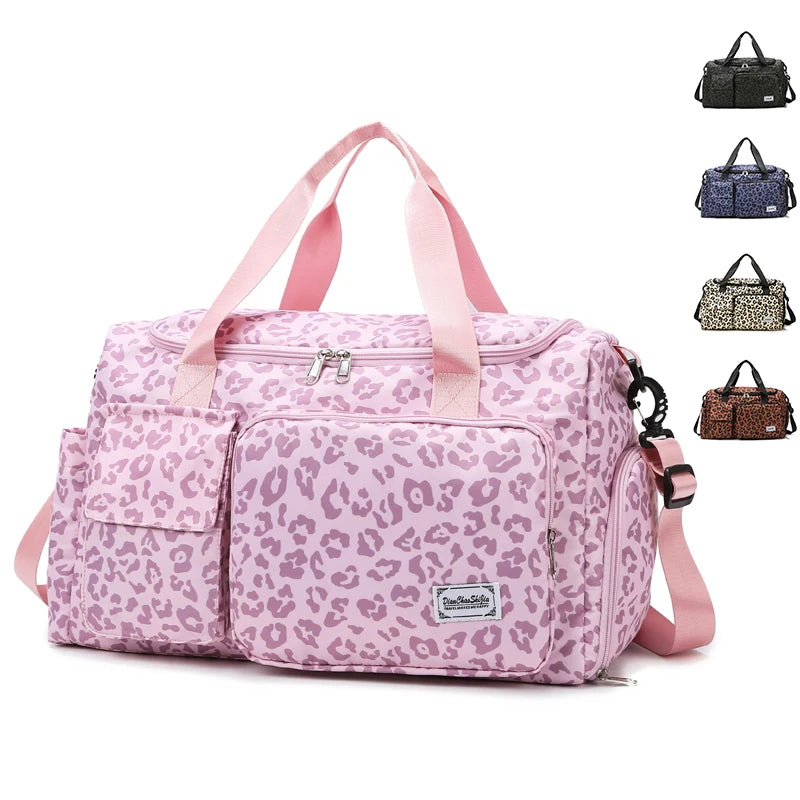 Custom Women's Gym Pink Outdoor Sport Training for Workout Premium Quality Custom Travel Bag