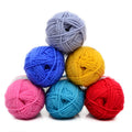 Wholesale Cheap 4-ply Milk Cotton Yarn Crocheted Thread DIY 25g Hand Knitting Yarn