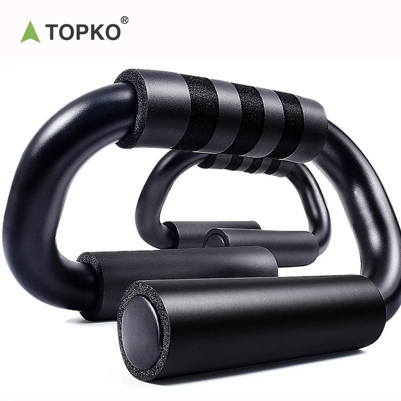 TOPKO Stock High Quality Fitness Training S-shaped Push up bar