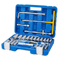 Car Repair Tools 28 Pieces Spanner Toolbox Set for Tool Cart With Mechanic Tools Full Automotive Set