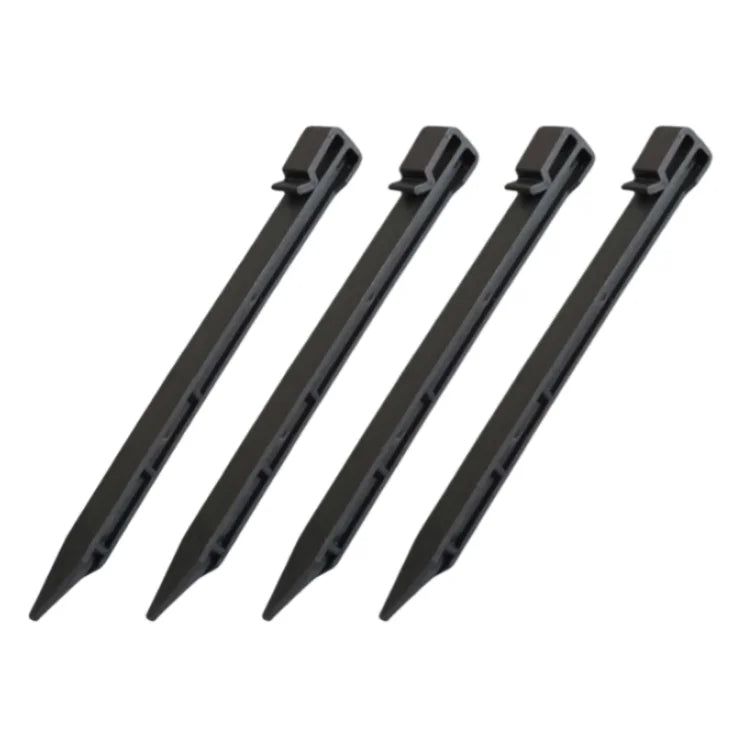 Garden Stakes Plastic Ground Nail Landscape Edging Plastic Stakes for Lawn Anchoring Spikes Edging and Terrace Board