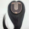 AU Indian Hair Straight Human Hair Extension Hair Extensions Brazilian Machine Made Clips in Topper for Women