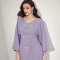 BA502 Wholesale Traditional Muslim Clothing&Accessories Abaya Femmes Robe Dubai Abaya