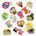 Metal Lapel Pin Custom Gold Plated Hard Soft Enamel Pin Custom Cartoon Anime Enamel Pin