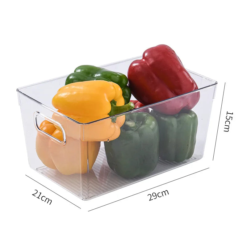 Storage Boxes Storage Bins Plastic Plastic Fridge Organizer Storage Container Plastic With Handle