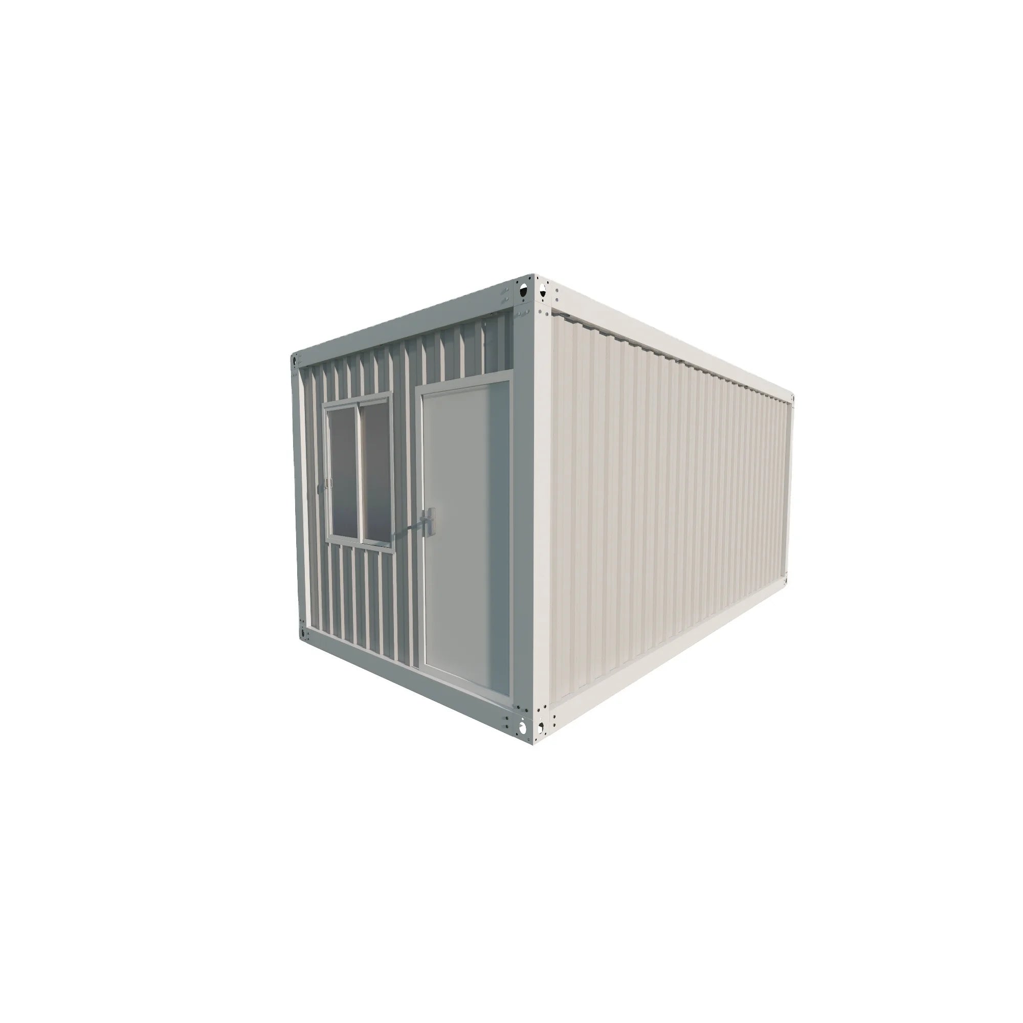 2025 High Quality Breathable Prefabricated Steel Folding Container House Farmhouse Design Seismic Villa Hotel Use 5 Year