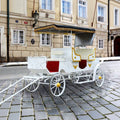 Full Royal Horse Carriage Sightseeing Limousine English Style Horse Wagon Sightseeing Electric Horseless Carriage