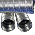LKESS Manufacturer Direct HVAC Flexible Aluminum Air Duct 3M Ceiling Mounted Chinese Industrial Design Fire Resistance Kitchen