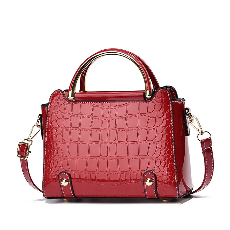 2025 Hot Sell Female Very Cheap Women Lady Red Crossbody Letter Handbag in China Factories