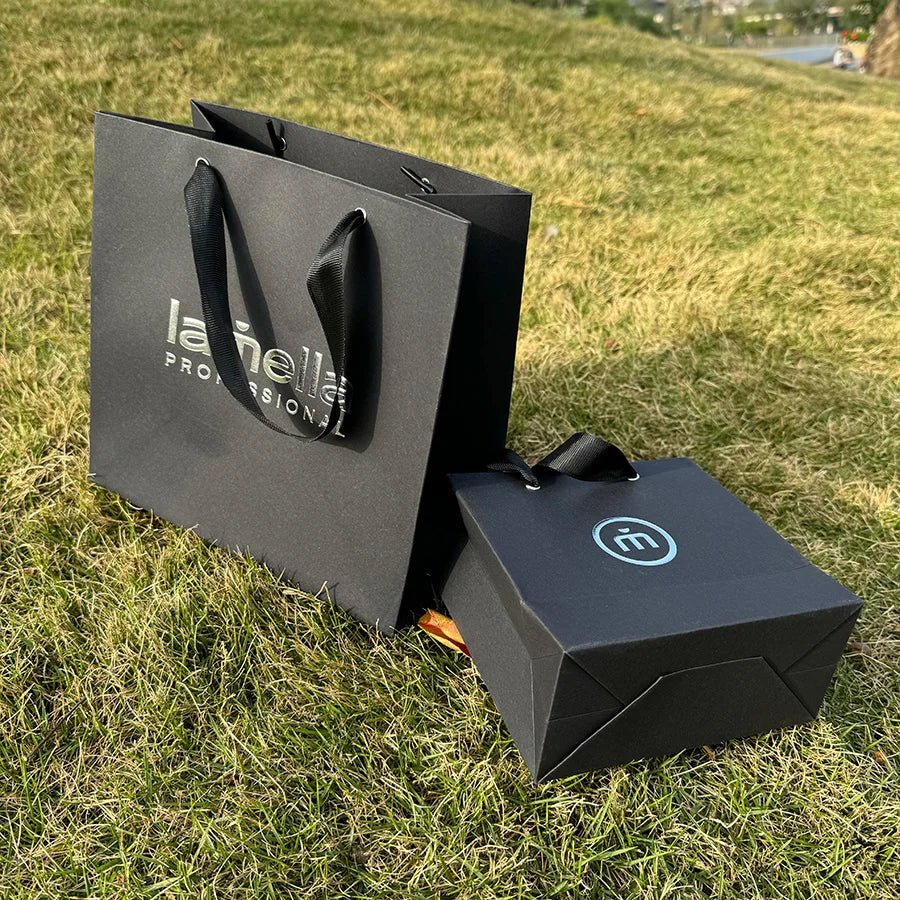 Custom Bag Handles for Handbags Durable Cotton Handles for Paper Bags with Logo Printing for Jewelry and Accessories