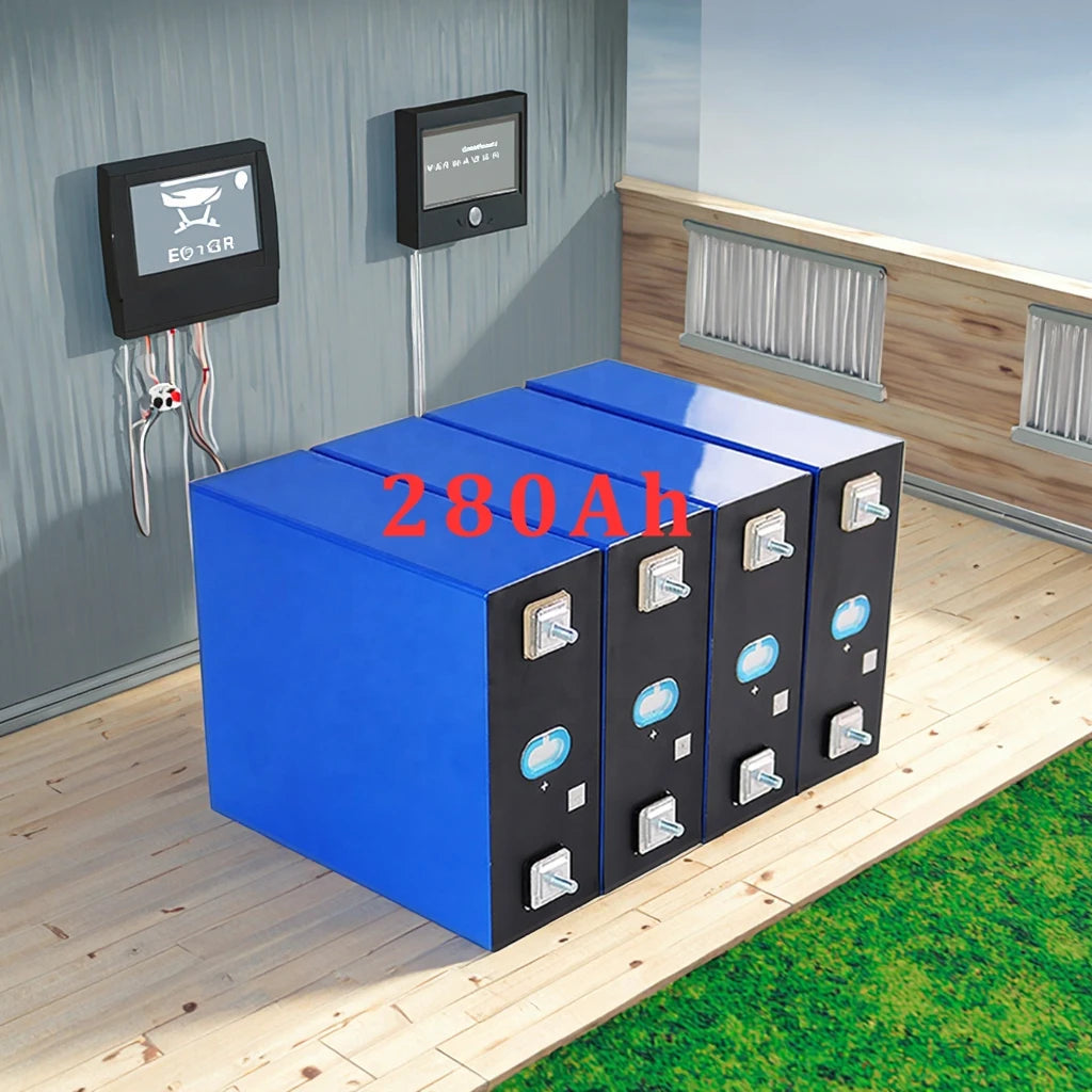Factory Wholesale REPT-LFP 280Ah 3.2V Lifepo4 Prismatic Lithium Ion Battery 6000 Cycles -20-50 EU Stock