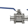 Vacuum KF ISO CF Stainless Steel SS304 SS316 Ball Valve
