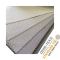 High Quality 100% Polyester Textured Linen 100%blackout FR Flame Retar Curtains Fabric and Materials