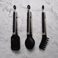Hot Selling Cheap Custom  Non Stick  3Pcs Salad Serving Kitchen Cooking Food Tongs