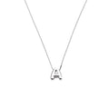 Fine Jewelry DIY Women Accessories Charm Pendant Arabic A-Z Dainty Letter Necklace 925 Silver Picture 100% 925 Sterling Silver