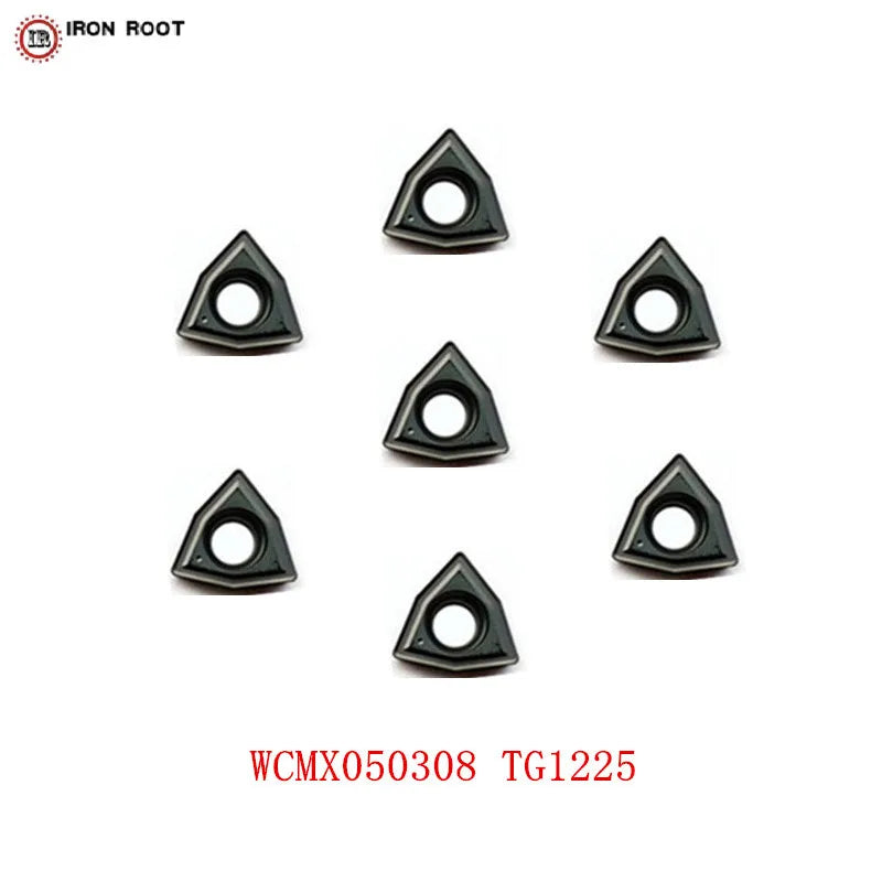 WCMX050308 TG1225 CNC Lathe Cutting Tool 10P Indexable U Drill Carbide Insert with PVD Coating OEM Customizable