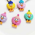 100pcs Kawaii Lovely Cartoon Flatback Cabochon Resin Mini Duck Charms Scrapbook Diy Accessories Deco Parts Craft