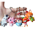 Soft Rubber Key Chain Customised Pvc Keychain in Full 3d