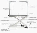 Electric Pet Table Grooming Pet Grooming Table extra Long Dog Grooming Drying Table With Adjustable Leveler Feet Added