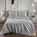 Satin Sheet Sets Bedding Wholesale Luxury Bedding Set Silky Soft Satin Bedding Sheet Set Satin Bedding Set