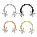 Septum Rings 16G Septum Jewelry for Women Septum Piercing Lip Rings Nose Piercing Jewelry Tragus Horseshoe Earrings