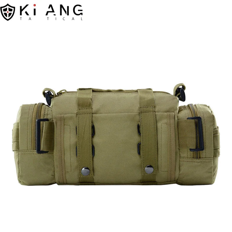 Custom Logo Portable Hunting Tactical Fanny Pack Waterproof Bum Bag Mens Travel Tactical Waist Pouch