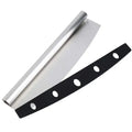 Kitchen Accessories 14 Inch  Heavy Duty Stainless Steel Slicer Knife Pizza Cutter Wheel Rocker With Protective Cover