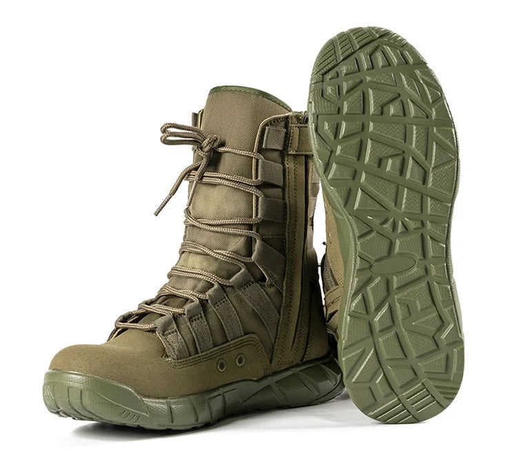 Shero Factory Customize Botas Outdoor Trekking Mens Hiking Boots Black Combat Tactical Boots