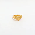 Non Tarnish & Waterproof Burst Heart Stainless Steel  Ring for Women 18k  Gold Plated Jewelry