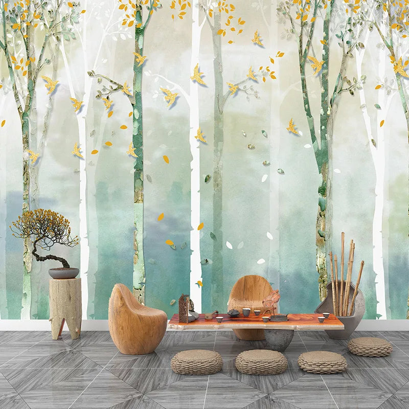 Modern Living Room Decorative Painting Modern Simple Decorative Painting 3d Sofa Background Wall Mural