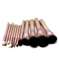Beauty Private Label Free Sample Private Custom Logo Makeup Brush Set Aluminum Metal Synthetic Hair Beauty Care Cosmetics Tools