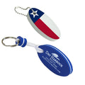 EVA Floating Keychain Key Ring Safety Key Holder for Marine Boat Fishing Sailing & Water Sports Custom Logo Colorful Size