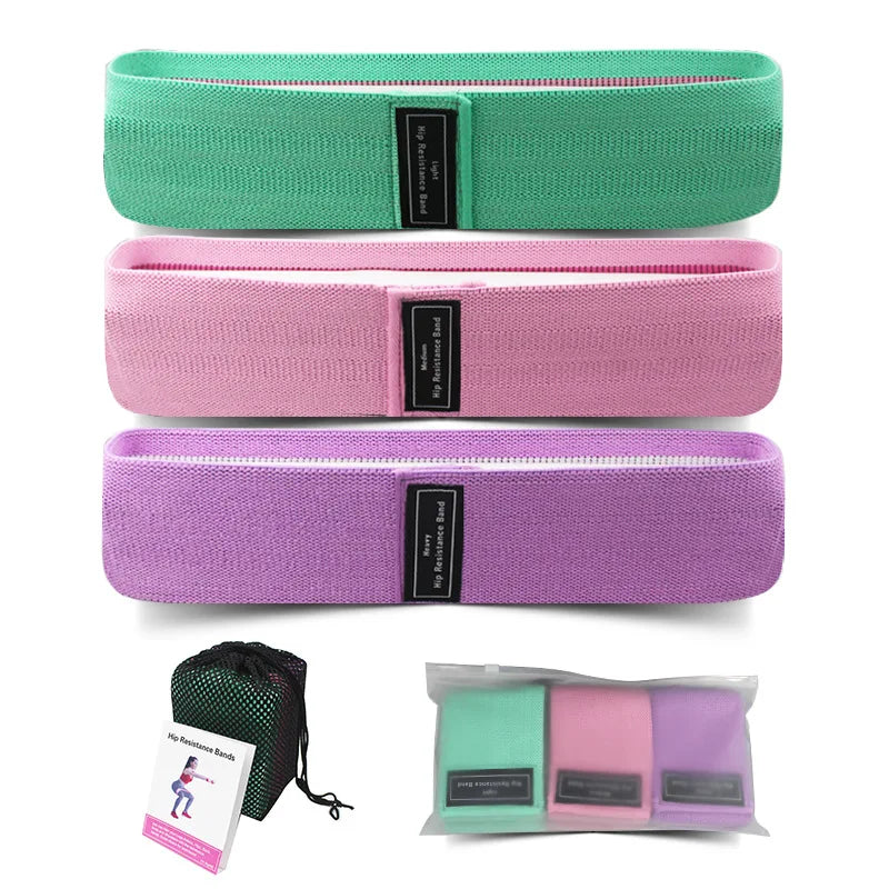 2023 Fitness Custom Logo Training Exercise Gym Sports  Booty Hip Resistance Bands