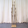 LG20190429-18 10 Arms Hot Sale Zinc Alloy Floor Lamp Wrought Iron Candlestick Lamp Wedding Decoration