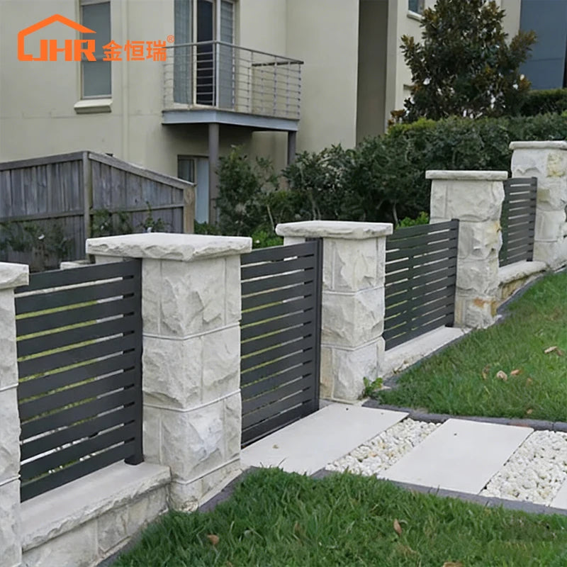 Easy to Clean 6 Feet Laser Fence Residential Security Panels System with 3D Modeling by Piece