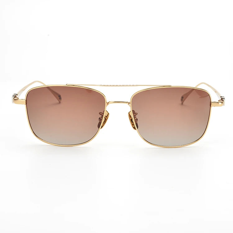 Ready to Ship Double Bridge square Uv400 Italy Design Ce  Nickel Free  Sunglasses  Uv400