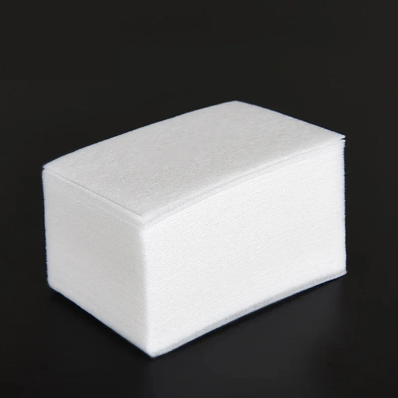 630pcs Nail Cotton Polish Remover Gel Clean Manicure Napkins Pedicure Lint-Free Wipes Cleaner Paper Pads Varnish Tool
