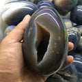 Wholesale Natural Quartz Crystal Stone Carving Agate Geode Eggs Dinosaur Eggs for Home Decoration