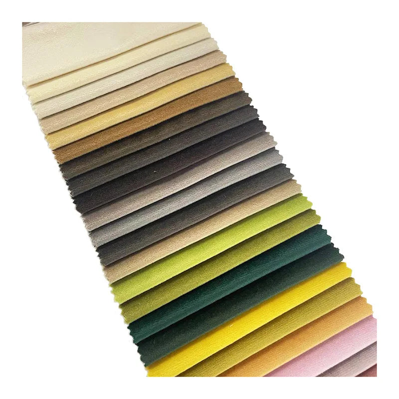 Cheaper Holland Velvet Printed Sofa & Bed Fabric 100% Polyester Waterproof Breathable Upholstery for Home Textiles
