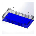 Factory Wholesale Padel Tennis Court Basketball Courts