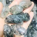 Wholesale Natural Green Tourmaline Gemstone Gravel Pitaya Crystal Tumbled Stone for Healing