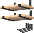 Heavy-Duty 10 Inch Industrial J Shelf Brackets Wall-mounted Metal Hook Iron Industrial Wall Bracket