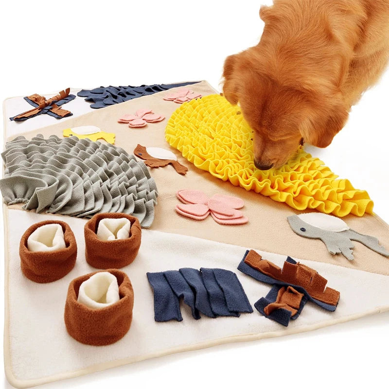 Manufacturer Wholesale Dog Puzzle Toys Interactive Dog Toy Pet Snuffle Mat for Dogs